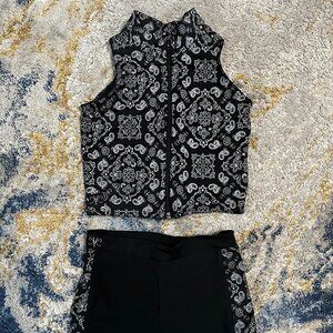 Kandi Kouture | 2-peice Black Set